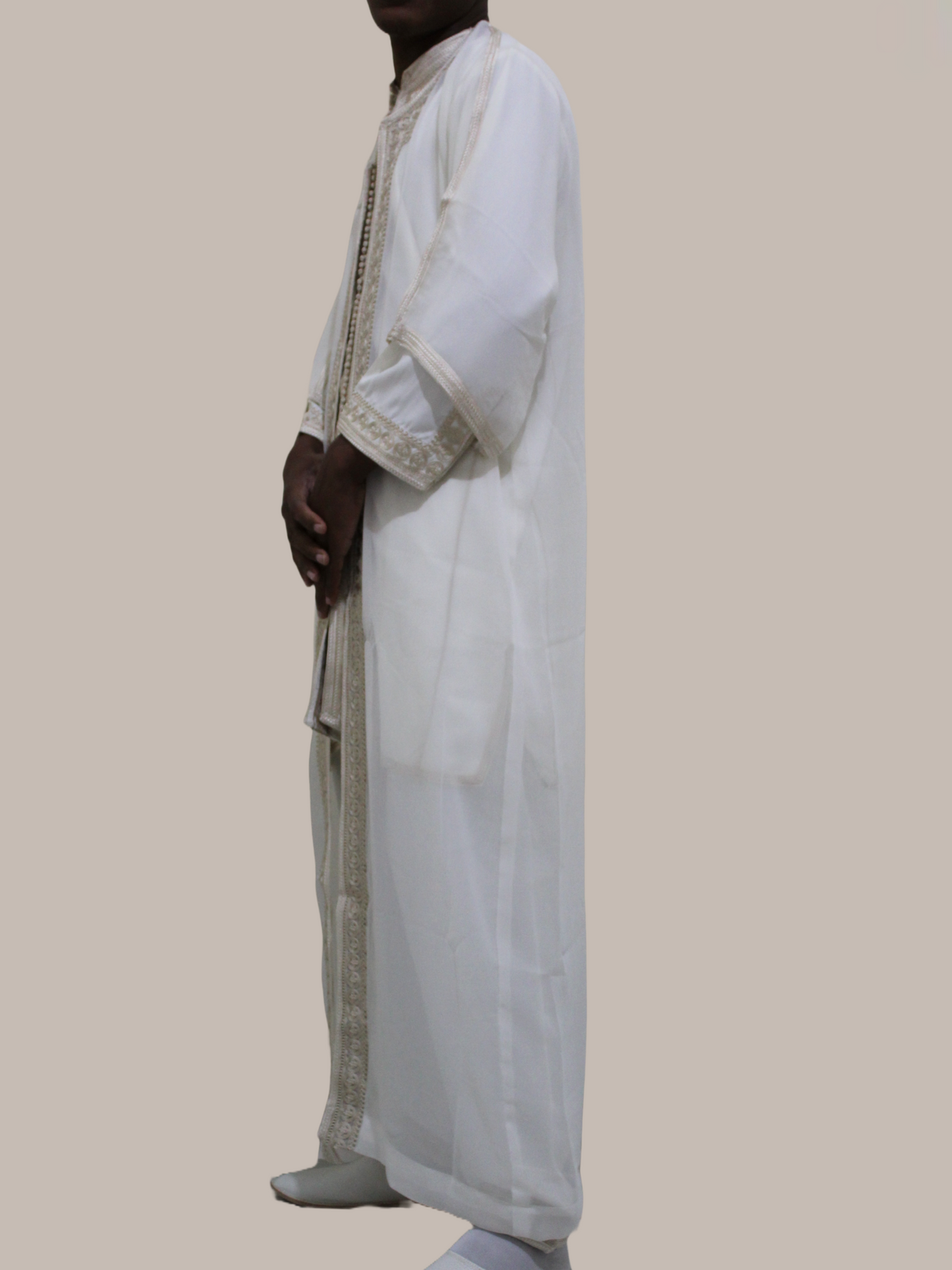 Jabador suhayl blanc/beige