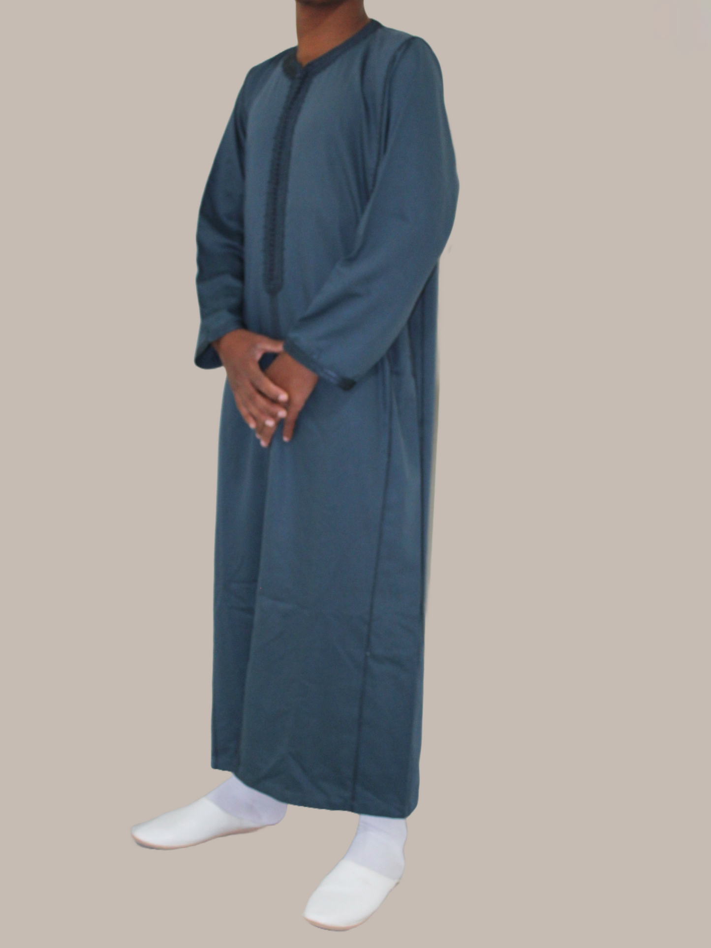 Caftan bleu saphir