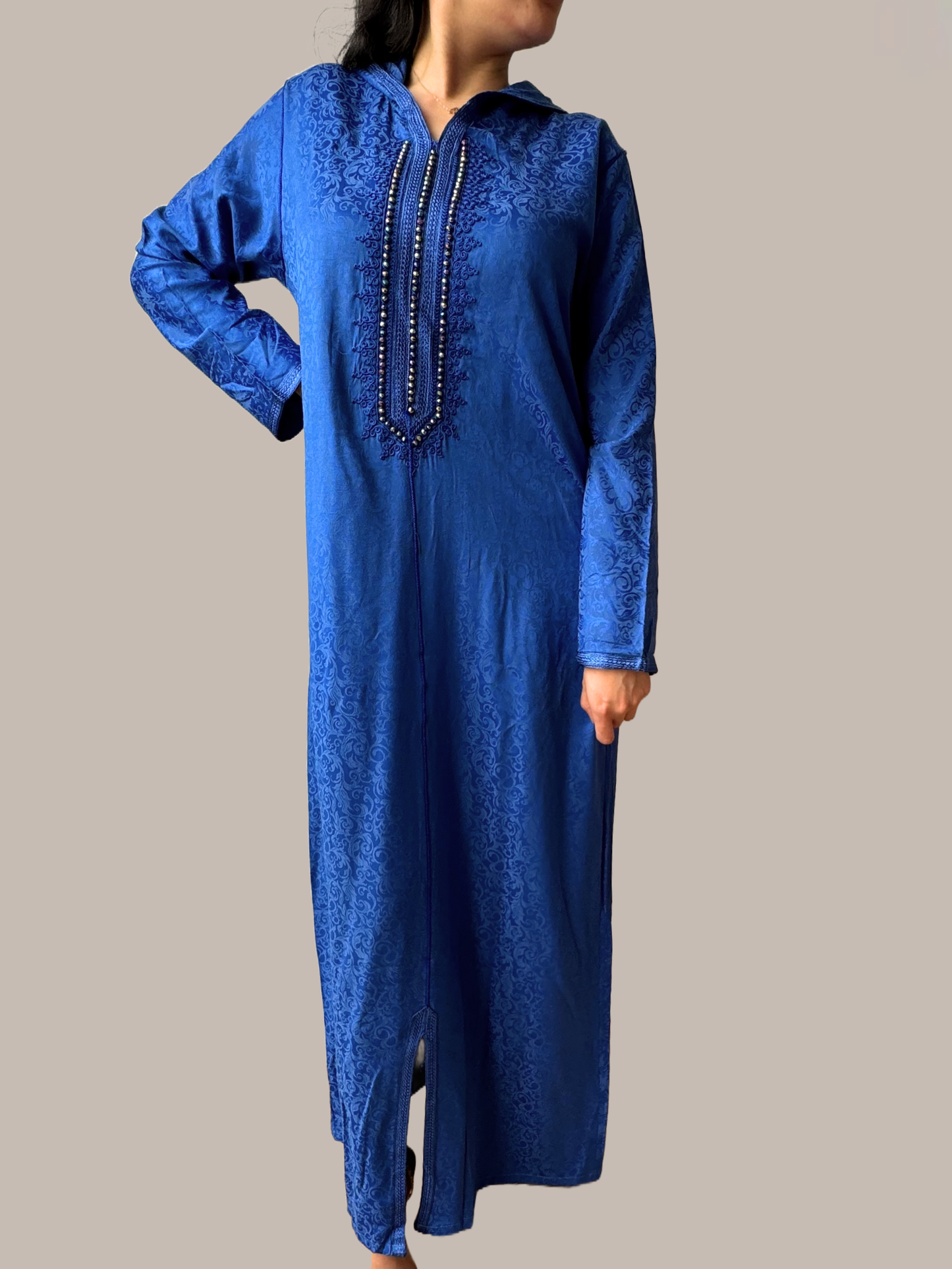 Jellaba bleu