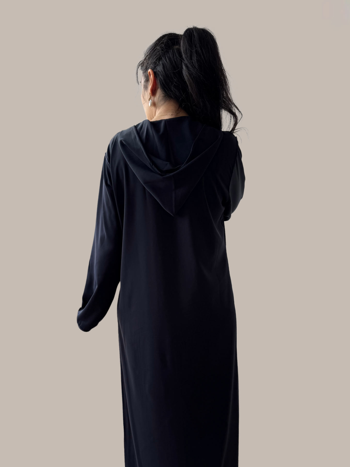 Jellaba noir