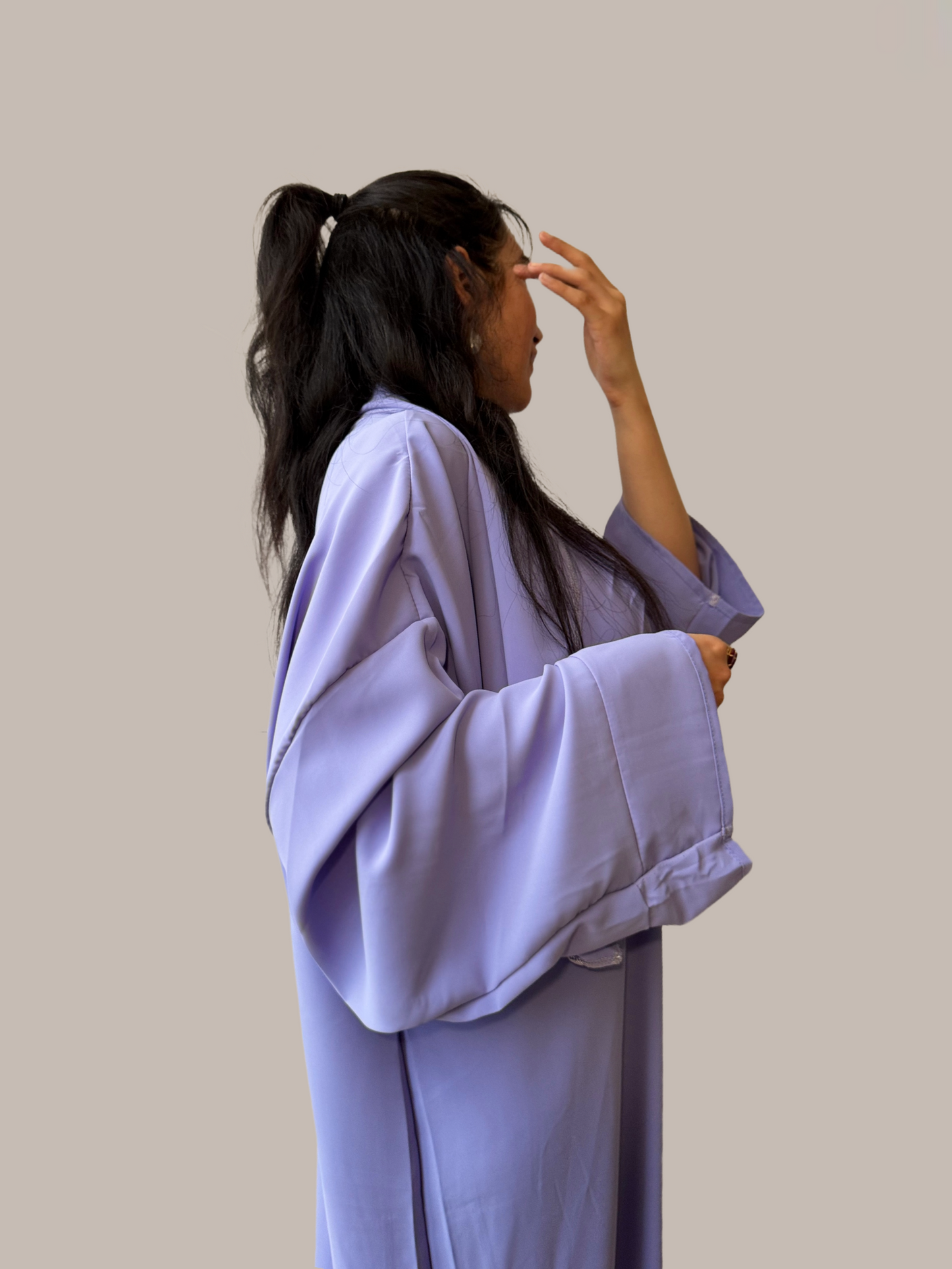 Jabador mauve à hidjab