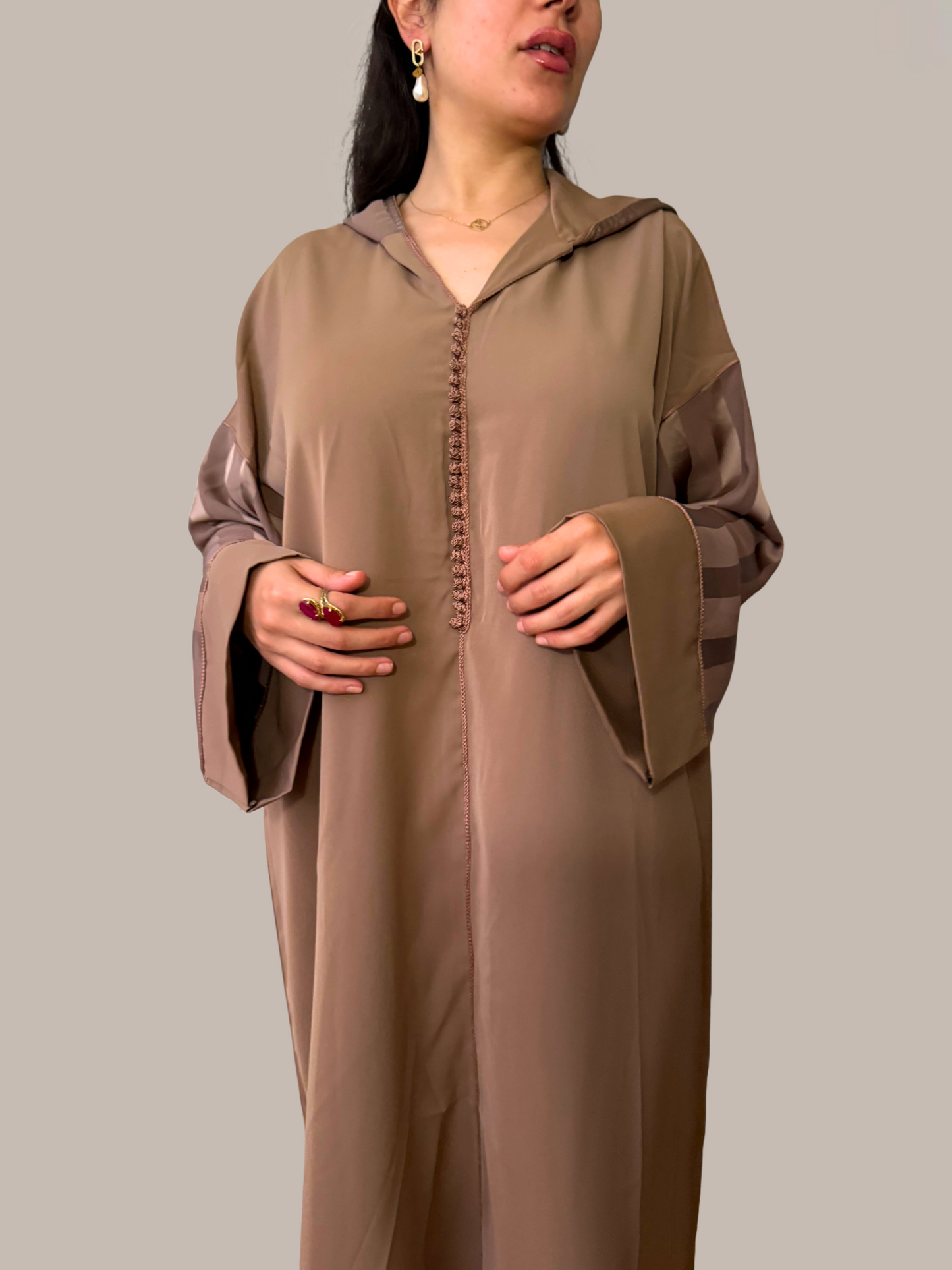 Jellaba marron