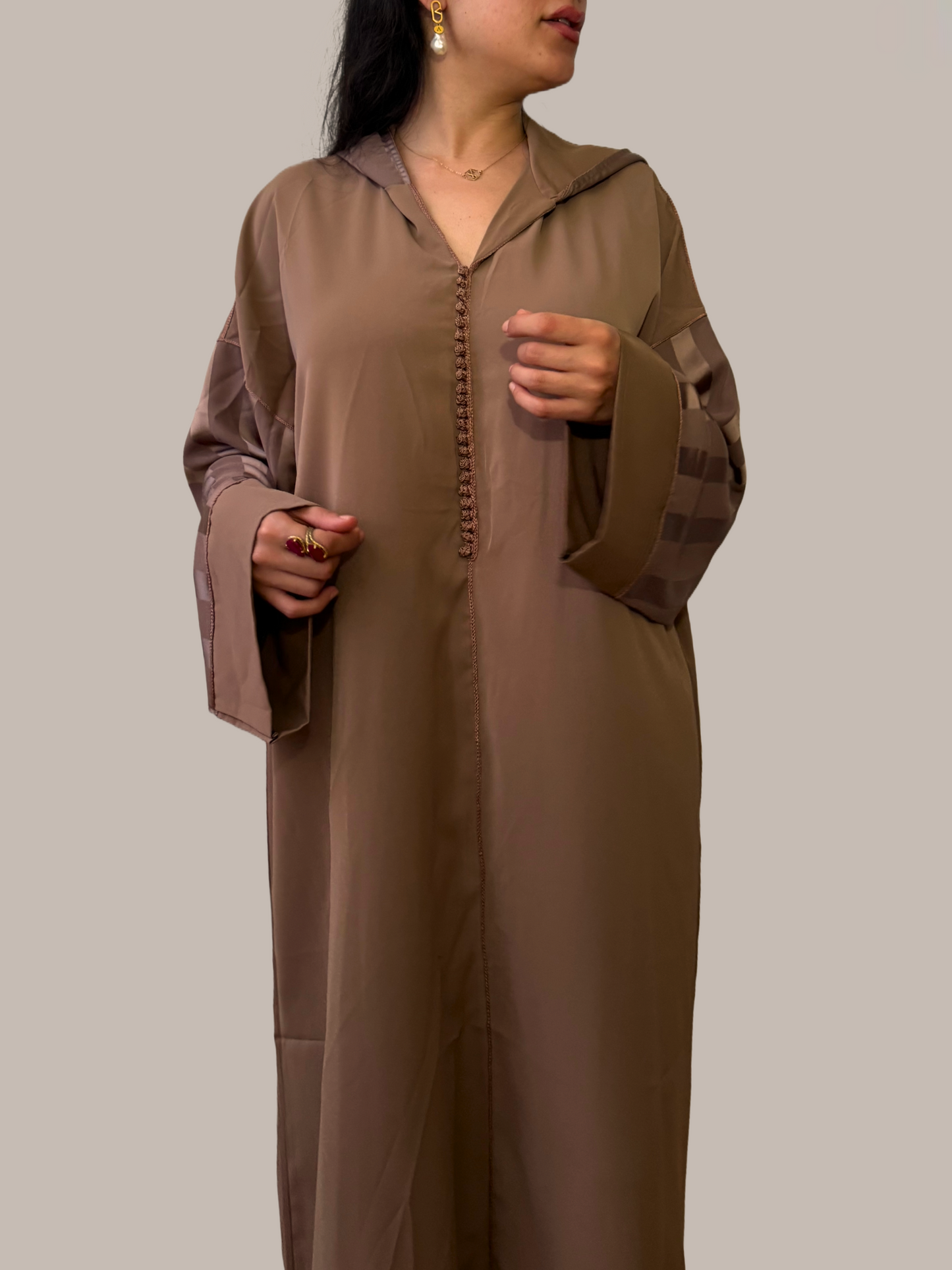 Jellaba marron
