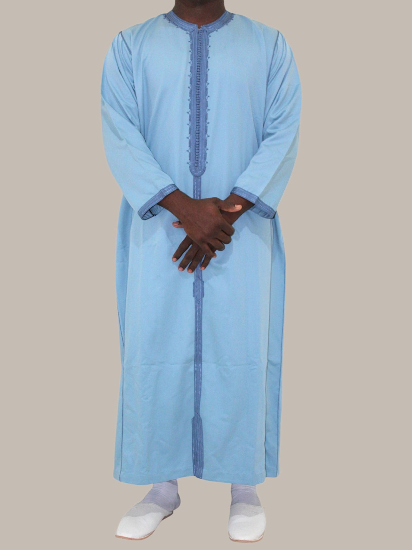 Caftan bleu ciel