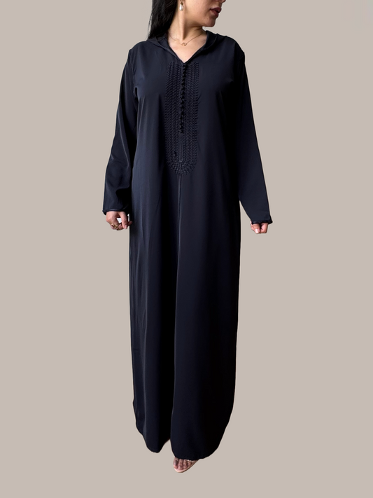 Jellaba noir
