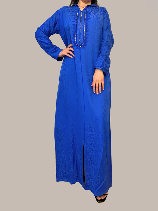 Jellaba bleu