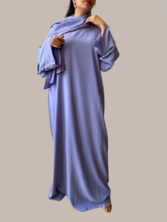 Jabador mauve à hidjab